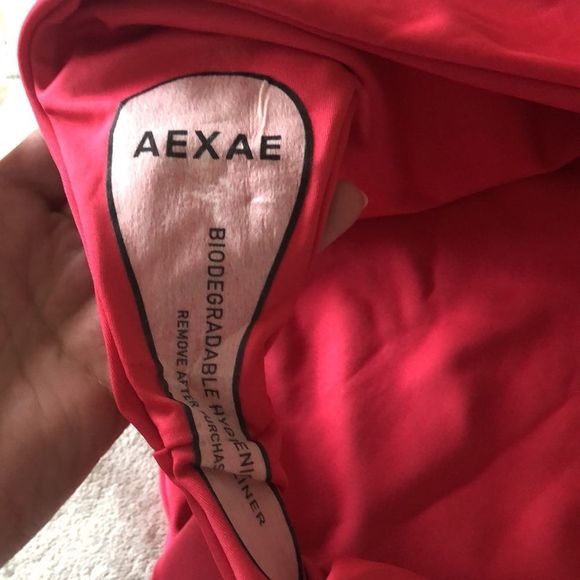 AEXAE Twist One Piece Swimsuit NWT - Picture 7 of 10